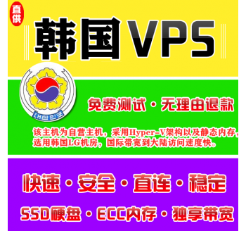 韩国VPS注册1024M推荐，pc端搜索引擎排名